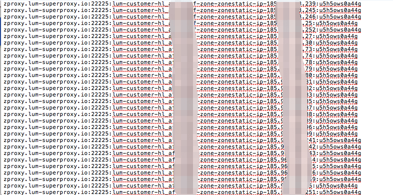 luminati账户信息下载
